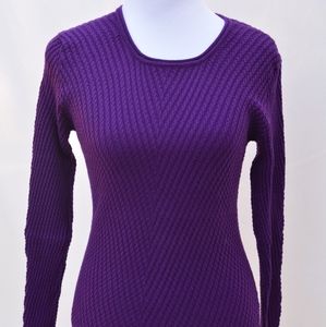 New Cashmere Blend Knit Sweater Sz S